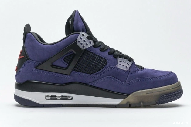 Air AJ4-766302 Scott x Purple Retro 4 Jordan Travis 0515